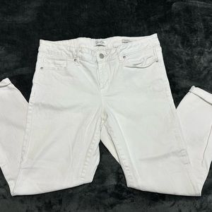 Jessica Simpson white Skinny Jean Pants Size 10